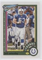 Legends - Jeff Saturday #/75