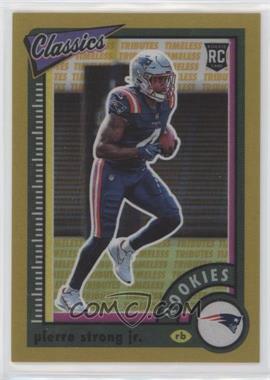 2022 Panini Classics - [Base] - Timeless Tributes Premium Edition Gold #173 - Rookies - Pierre Strong Jr. /60 [EX to NM]