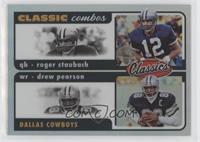 Drew Pearson, Roger Staubach [EX to NM]