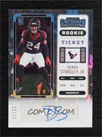 Rookie Ticket - Derek Stingley Jr. #/22