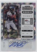 Rookie Ticket - Montrell Washington #/22