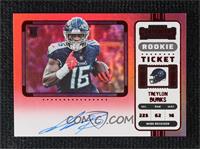 Rookie Ticket RPS Variation - Treylon Burks