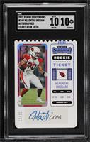 Rookie Ticket - Keaontay Ingram [SGC 10 GEM] #/30