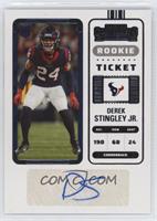 Rookie Ticket - Derek Stingley Jr.