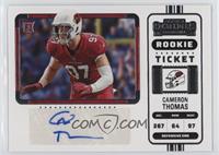 Rookie Ticket Variation - Cameron Thomas