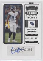 Rookie Ticket - Chigoziem Okonkwo