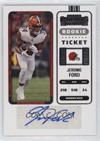 Rookie Ticket - Jerome Ford