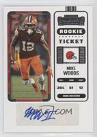 Rookie Ticket - Mike Woods