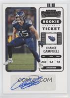 Rookie Ticket - Chance Campbell
