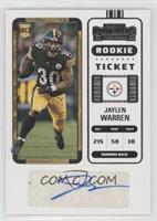 Rookie Ticket - Jaylen Warren