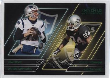 2022 Panini Contenders - Contenders Series - Emerald #CS-BW - Tom Brady, Charles Woodson