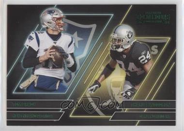 2022 Panini Contenders - Contenders Series - Emerald #CS-BW - Tom Brady, Charles Woodson