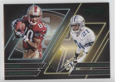 2022 Panini Contenders - Contenders Series - Emerald #CS-RS - Deion Sanders, Jerry Rice