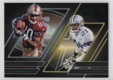 2022 Panini Contenders - Contenders Series - Emerald #CS-RS - Deion Sanders, Jerry Rice