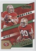 Joe Montana, Jerry Rice