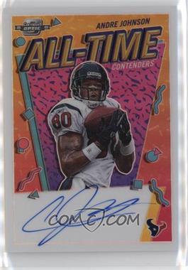2022 Panini Contenders Optic - All-Time Contenders Autographs #ATC-AJ - Andre Johnson /35