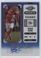 Rookie Ticket Autographs - Bryan Cook #/75