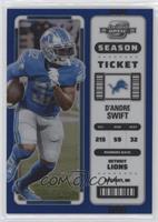 Season Ticket - D'Andre Swift #/99