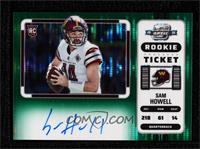 Rookie Ticket RPS Autographs Variation - Sam Howell #/15