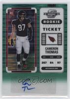 Rookie Ticket Autographs - Cameron Thomas #/30