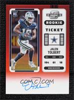 Rookie Ticket RPS Autographs - Jalen Tolbert #/149