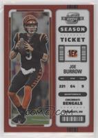 Season Ticket - Joe Burrow [EX to NM] #/175