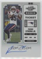 Rookie Ticket RPS Autographs - Pierre Strong Jr.