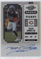 Rookie Ticket RPS Autographs - Velus Jones Jr.