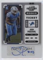 Rookie Ticket Autographs - Josh Paschal