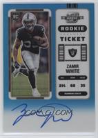 Rookie Ticket RPS Autographs - Zamir White #/99