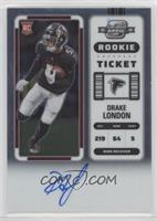 Rookie Ticket RPS Autographs - Drake London