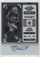 Rookie Ticket RPS Autographs - Jalen Tolbert