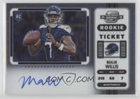 Rookie Ticket RPS Autographs Variation - Malik Willis