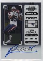 Rookie Ticket RPS Autographs - Pierre Strong Jr.