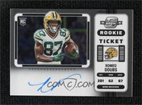 Rookie Ticket RPS Autographs Variation - Romeo Doubs