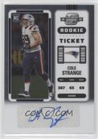 Rookie Ticket Autographs - Cole Strange