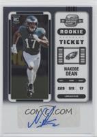 Rookie Ticket Autographs - Nakobe Dean