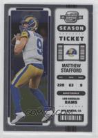 Season Ticket - Matthew Stafford