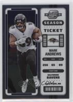 Season Ticket - Mark Andrews