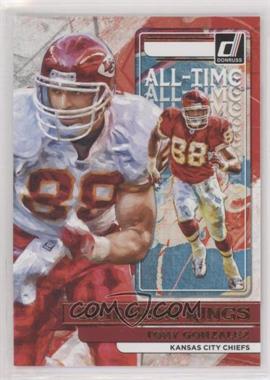 2022 Panini Donruss - All-Time Gridiron Kings #AT-2 - Tony Gonzalez