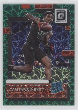 2022 Panini Donruss - [Base] - Optic Preview Green Velocity #P-378 - Rated Rookie - Cam Taylor-Britt