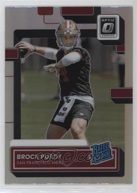 2022 Panini Donruss - [Base] - Optic Preview Holo #P-374 - Rated Rookie - Brock Purdy