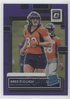 Rated Rookie - Greg Dulcich #/50