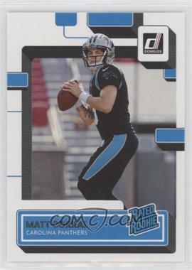 2022 Panini Donruss - [Base] #302 - Rated Rookie - Matt Corral