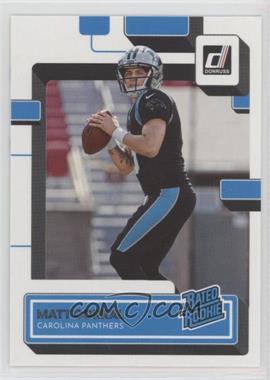 2022 Panini Donruss - [Base] #302 - Rated Rookie - Matt Corral