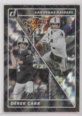 2022 Panini Donruss - Power Plus #PP-6 - Derek Carr