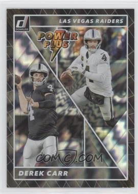 2022 Panini Donruss - Power Plus #PP-6 - Derek Carr