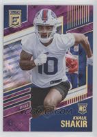 Rookies - Khalil Shakir #/99