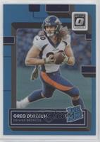 Rated Rookie - Greg Dulcich #/299