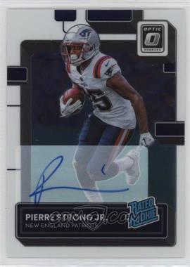 2022 Panini Donruss Optic - [Base] - Autographs #241 - Rated Rookie - Pierre Strong Jr. /150